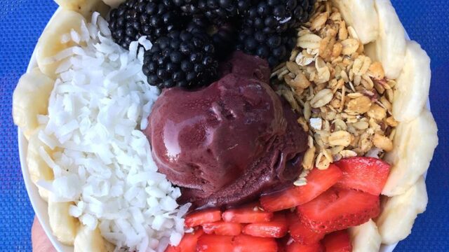 Big Acai Bowl - Combining Acai Sorbet