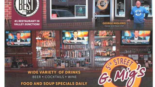G Mig 5th street pub flyer