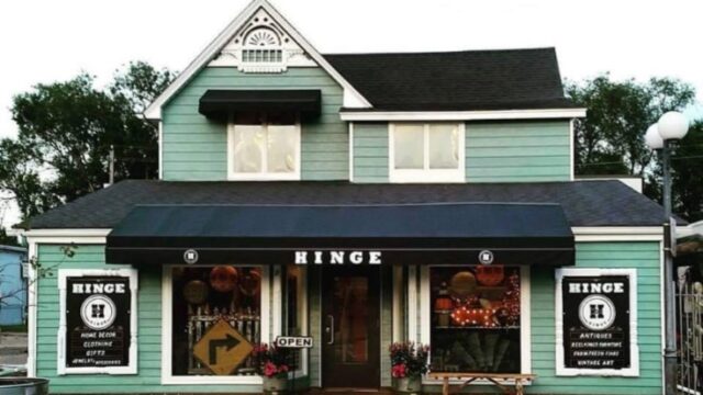 Hinge store exterior