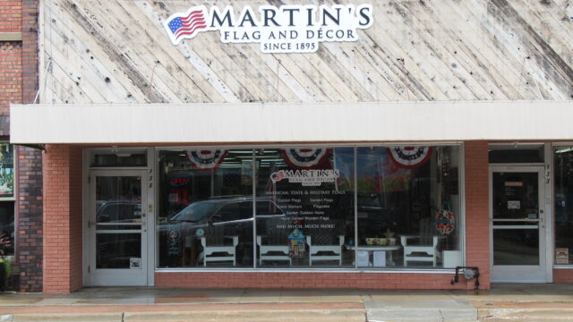 Martin's Flag and Decor store front