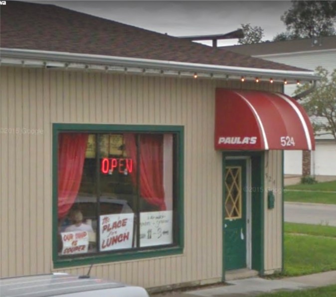 Paula's Cafe exterior