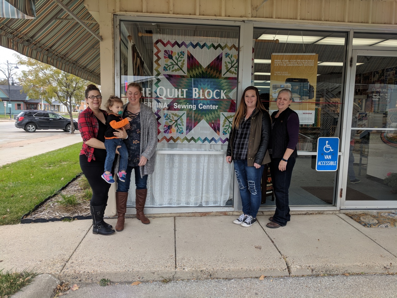 The Iowa Quilt Block Historic Valley Junction