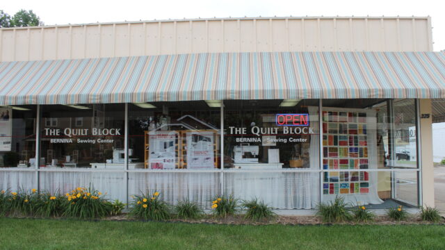 Storefront of The Iowa Quilt Block