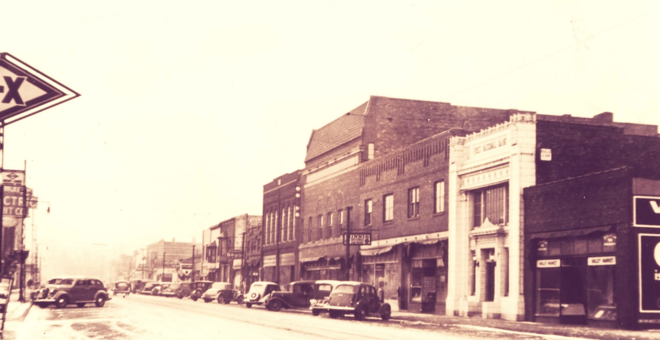 historic photo 5th street 200 block 1930s