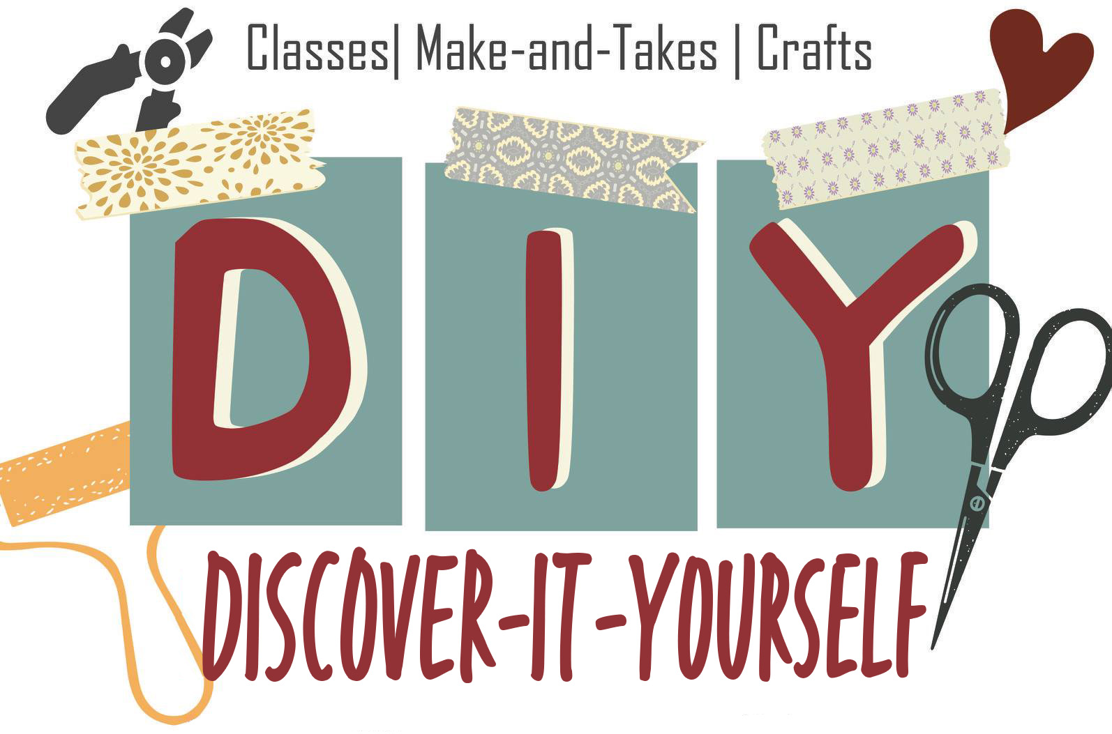 DIY logo discover it yourself