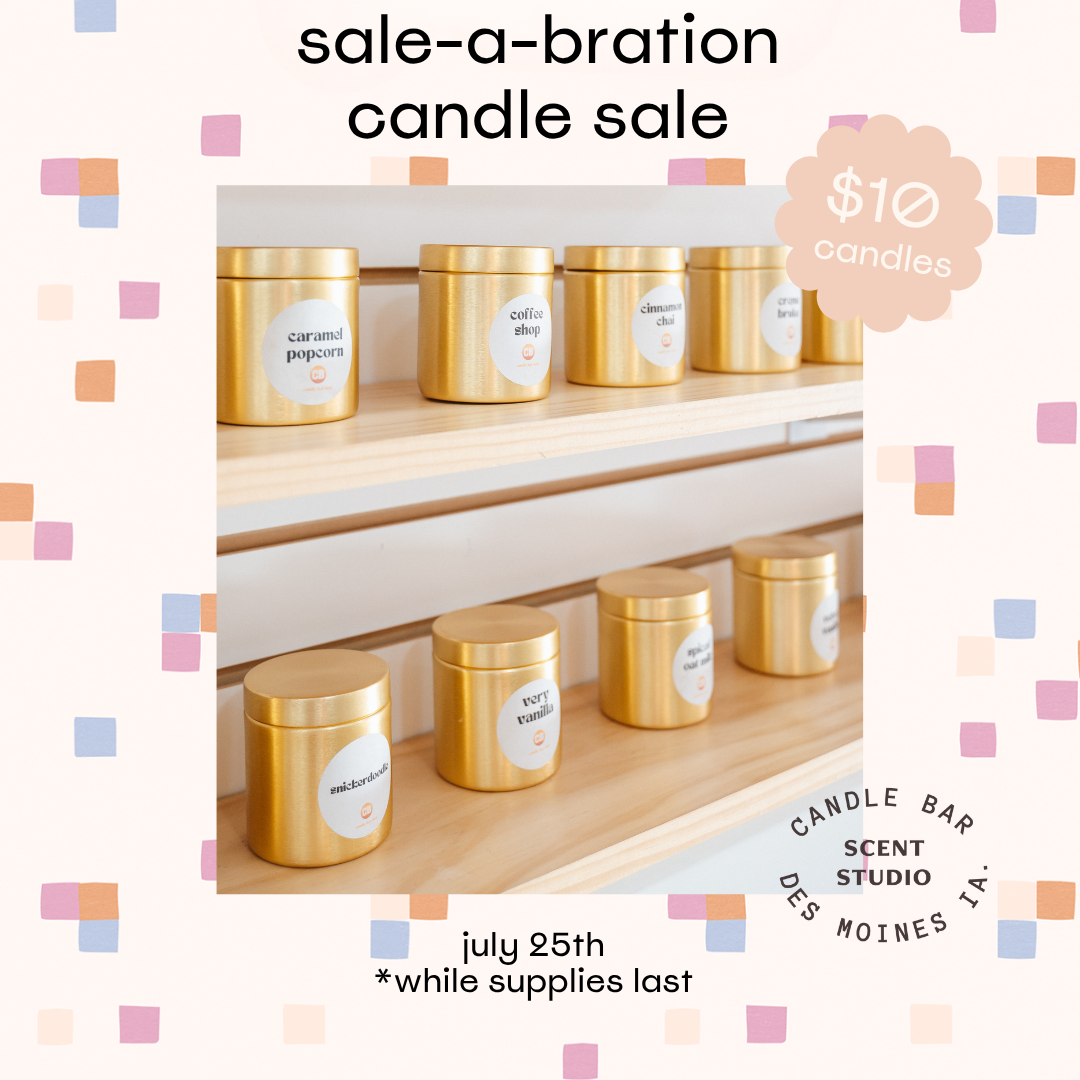 Candle bar dsm sale-a-bration candle sale